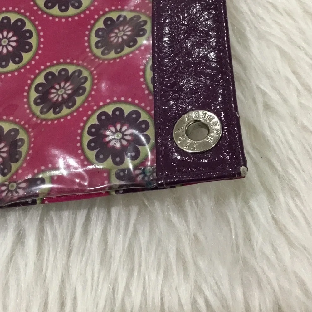Vera Bradley pink floral pencil bag